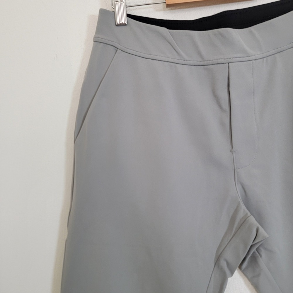 Public Rec Men Grey Athletic Performance Jogger Pant Slim Fit Pockets 30x30 EUC - Picture 7 of 15